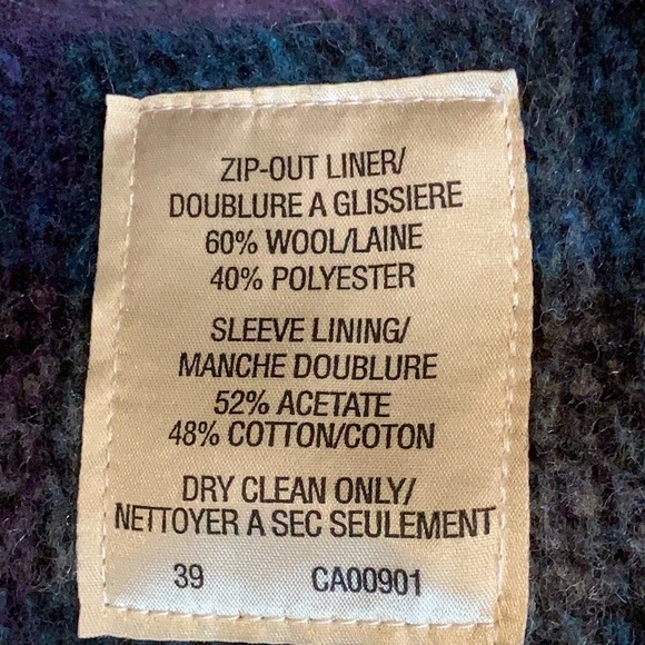 Navy all weather Trench coat - Picture 11 of 13